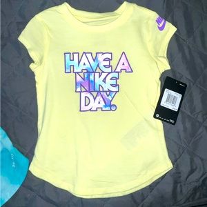 toddler girl nike shirt